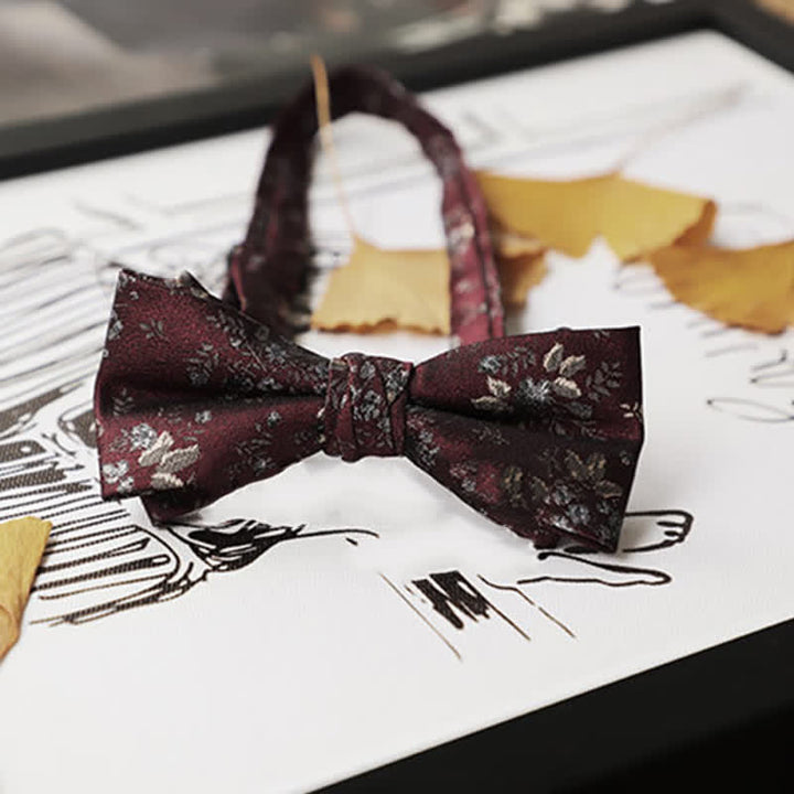 Herren-Fliege der Burgundy-Serie
