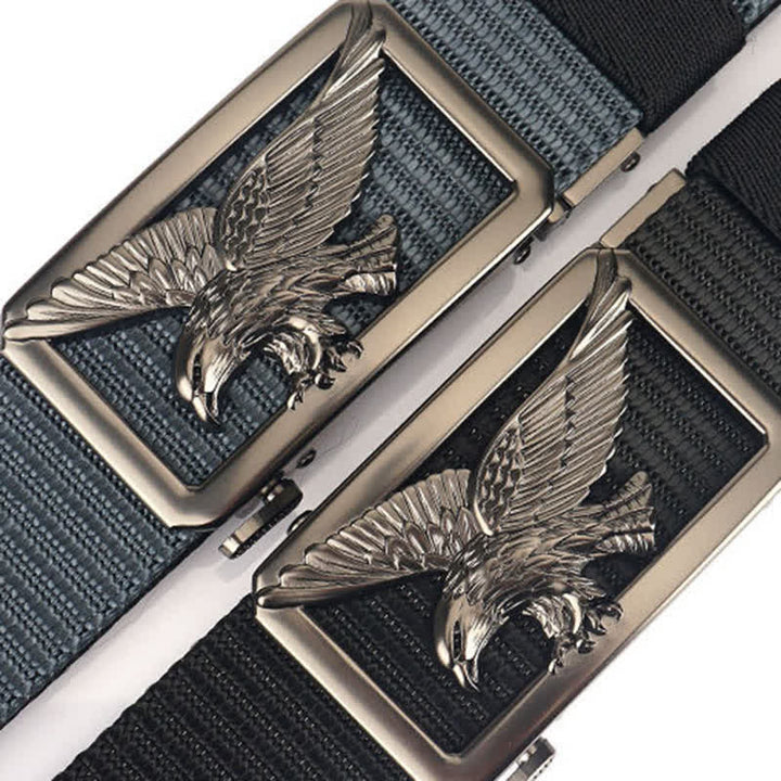 Herren Soaring Hawk Eagle Beidseitiger Nylon-Gürtel