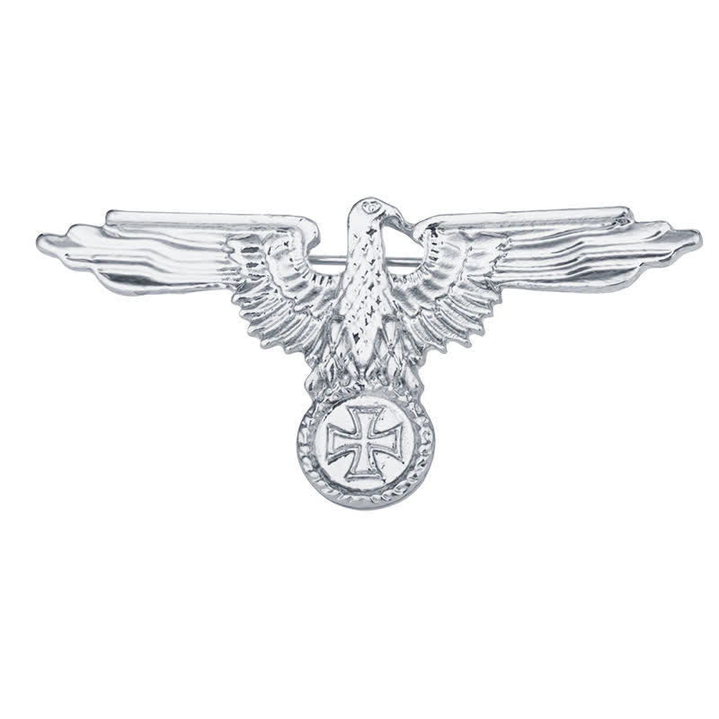 Herrentugel-Militärkreuz-Brosche