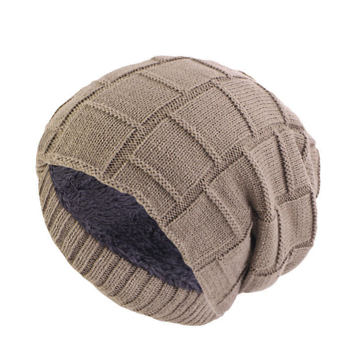 Warm gefütterter Strickhut