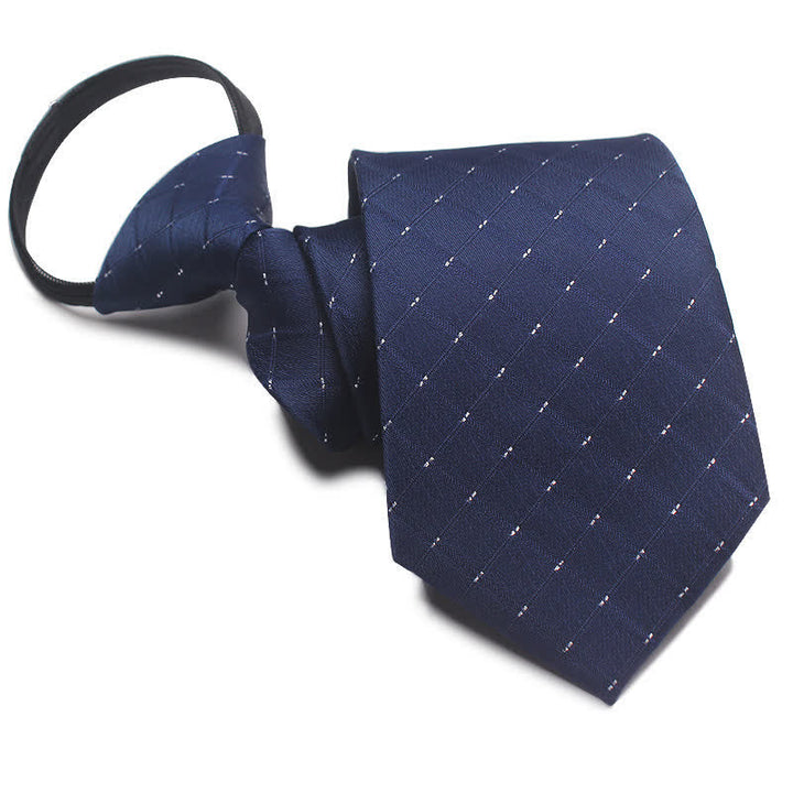 Modernes Herren-Reißverschluss-Krawatte Businessnecktie
