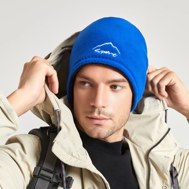 Winddicht Polar Fleece Wendemütze Warmer Hut