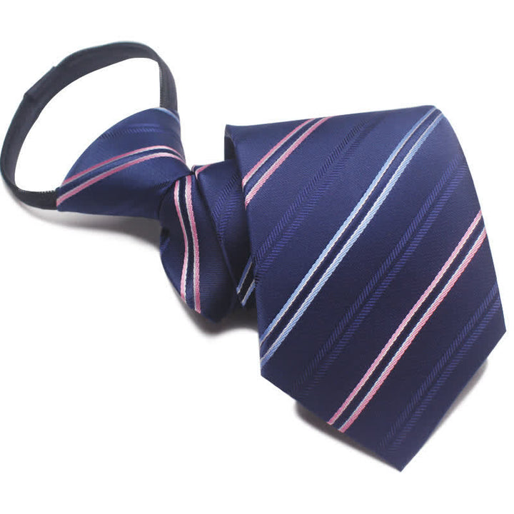 Modernes Herren-Reißverschluss-Krawatte Businessnecktie