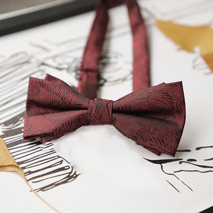 Herren-Fliege der Burgundy-Serie