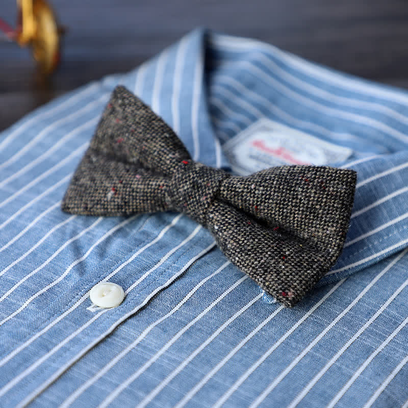 Herren Simple Tweed Wollmischung Fliege