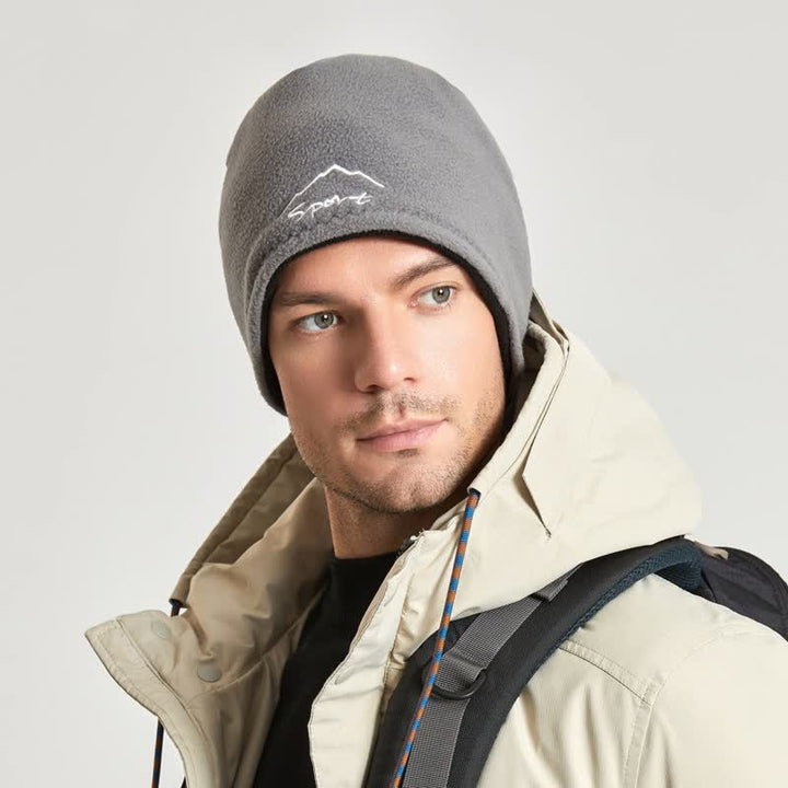Winddicht Polar Fleece Wendemütze Warmer Hut