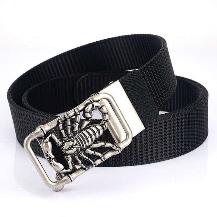 Herren King Scorpion Einfaches Nylon Gürtel