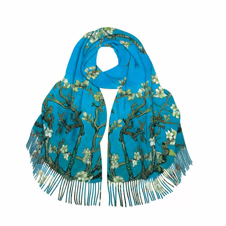 Van Gogh Mandelblüte Warmer Schal für Frauen