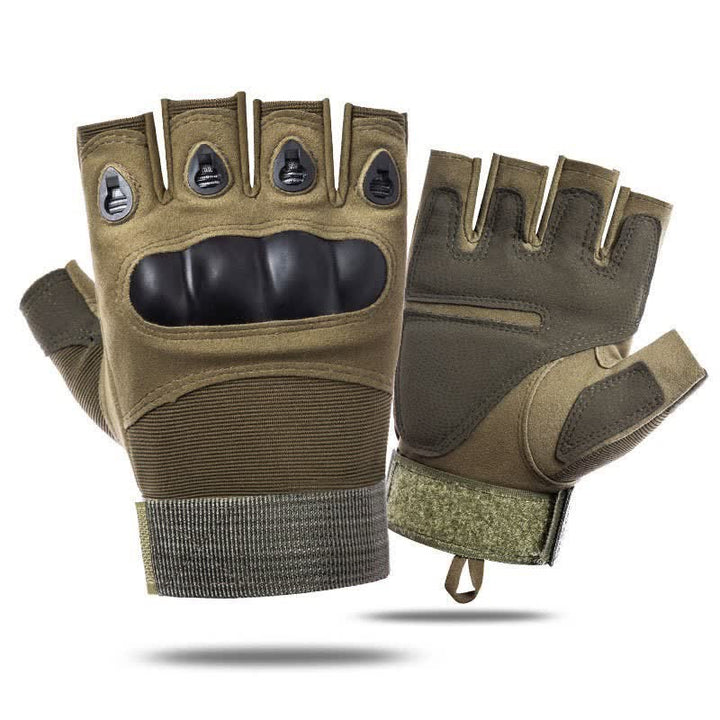 Rutschfeste Halbfinger-Handschutz-Taktische Handschuhe