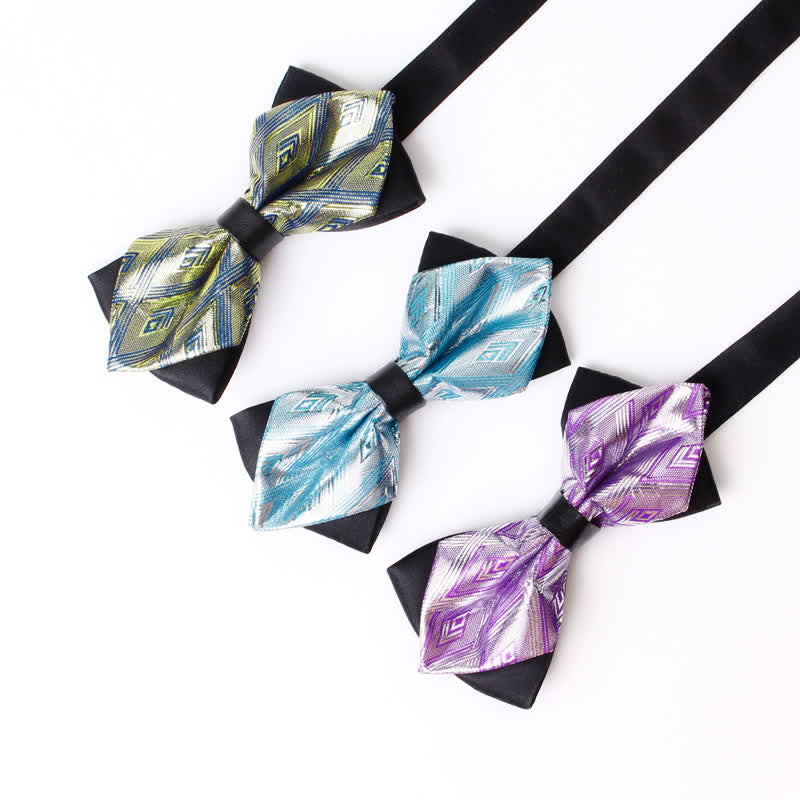 Moderne elegante spitze Diamantfliege für Männer - image 1