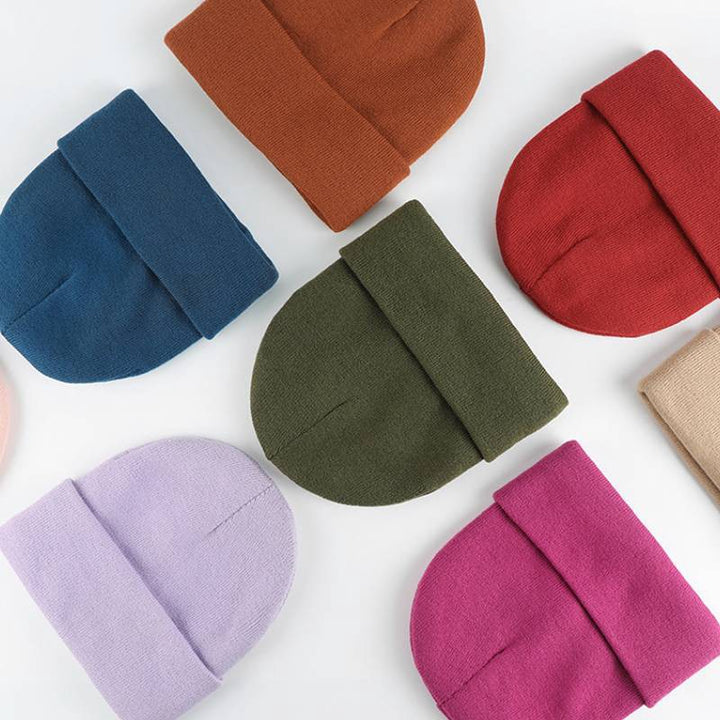 Warme, gefütterte Strickmütze mit Bündchen und Satinfutter für frizzfreies Haar – Wintermütze zum Schutz vor Haarbruch - image 2