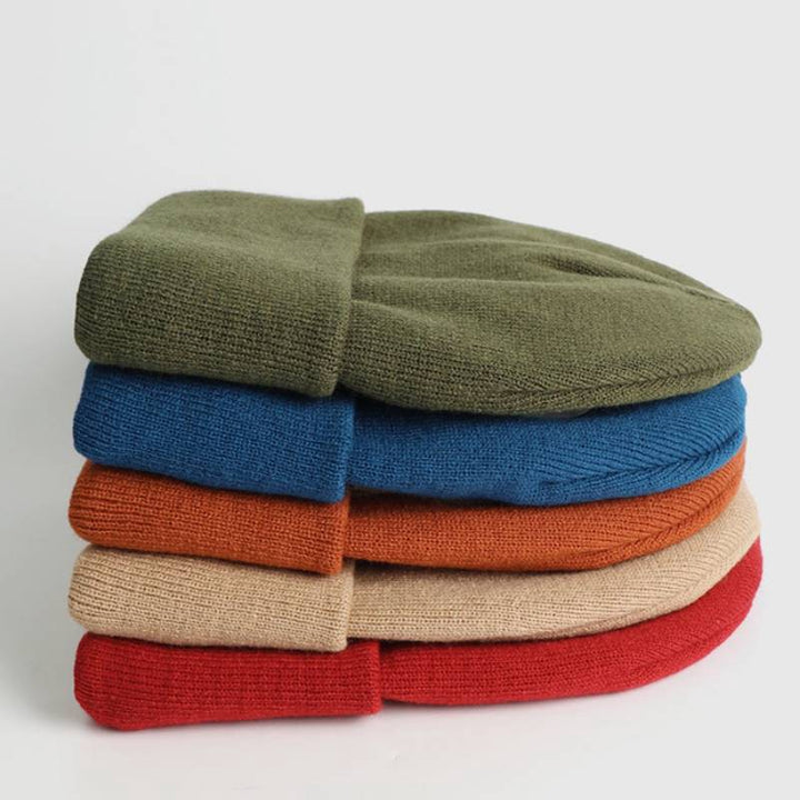 Warme, gefütterte Strickmütze mit Bündchen und Satinfutter für frizzfreies Haar – Wintermütze zum Schutz vor Haarbruch - image 3