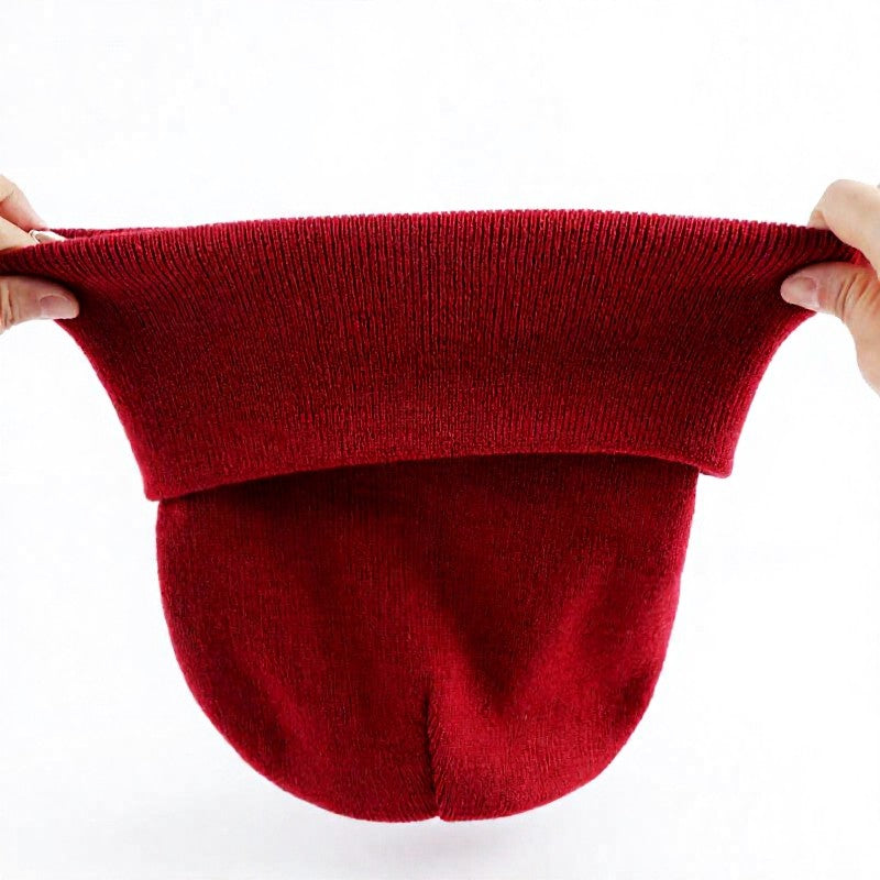 Warme, gefütterte Strickmütze mit Bündchen und Satinfutter für frizzfreies Haar – Wintermütze zum Schutz vor Haarbruch - image 6