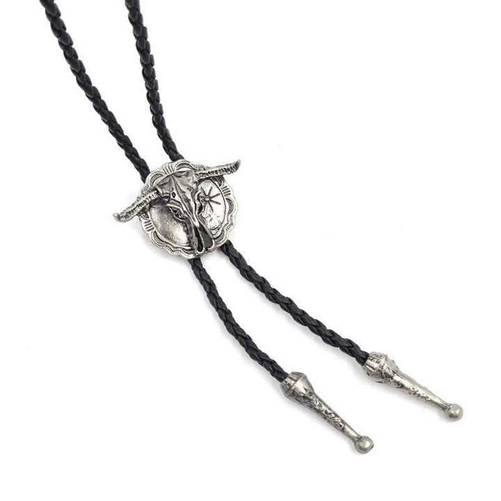 Western Rodeo Stierkopf Bolo-Tie