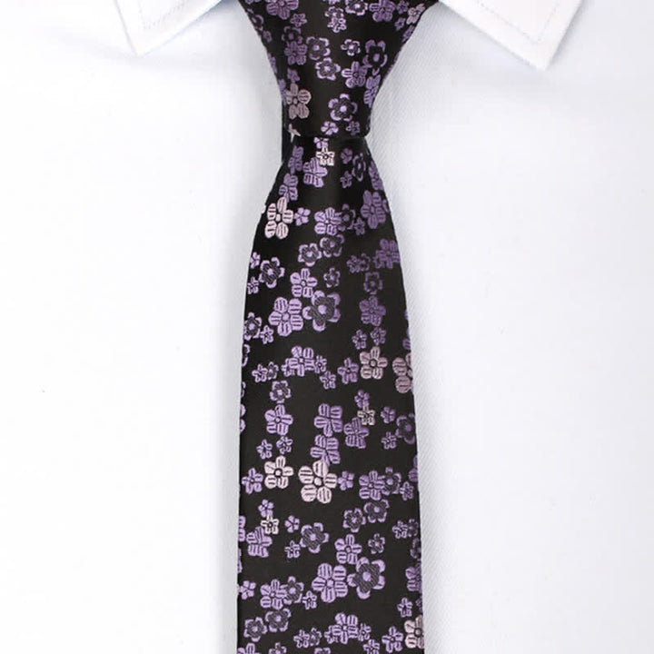 Kleine Slips mit Lila Blumenmuster für Männer