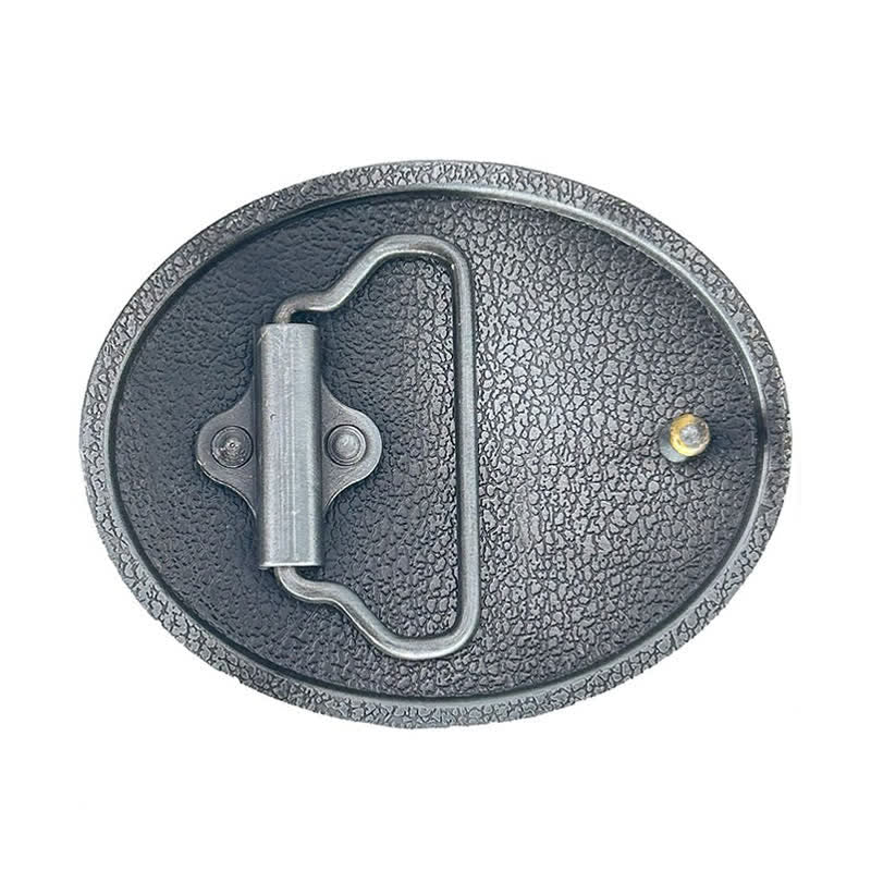 DIY Herren Gürtel mit Hirschgeweih-Schnalle aus Leder