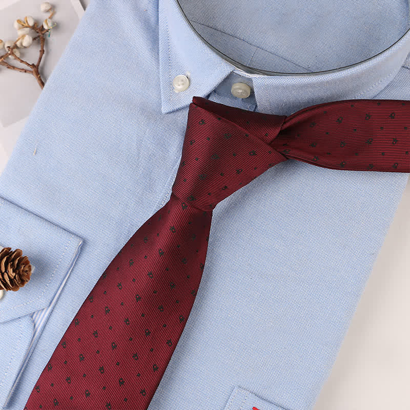 Herren Vintage Krawatte mit geometrischen Blumenmotiven 