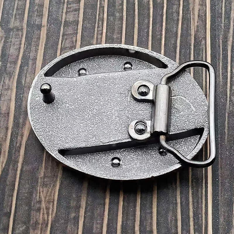 DIY-Ledergürtel mit verstecktem Klappmesser „Loyal Dog“ für Herren