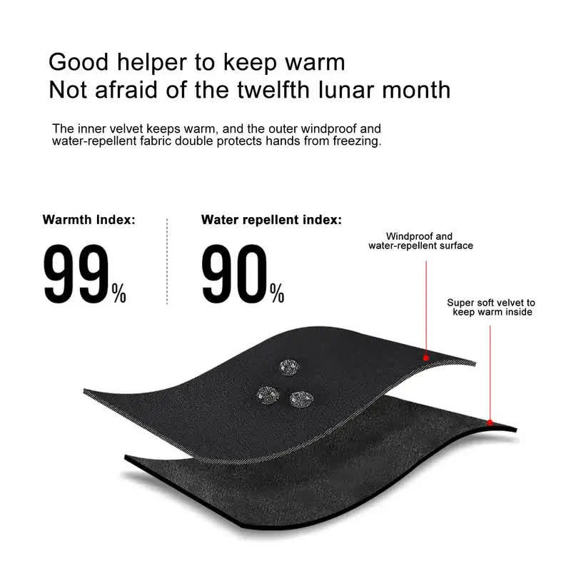 Winterfester, dehnbarer taktischer Handschuh mit Touchscreen-Funktion zum Reiten