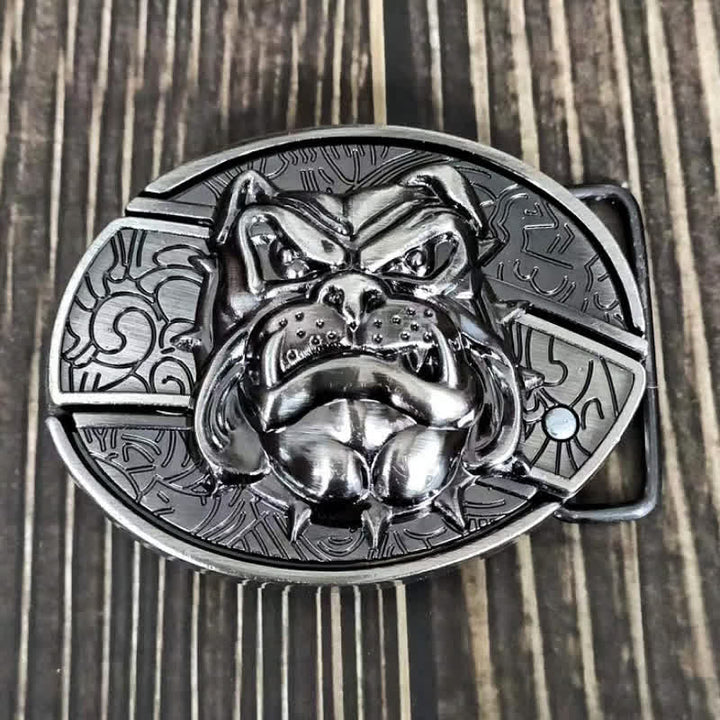 DIY Fierce Dog versteckter Klappmesser-Ledergürtel für Herren