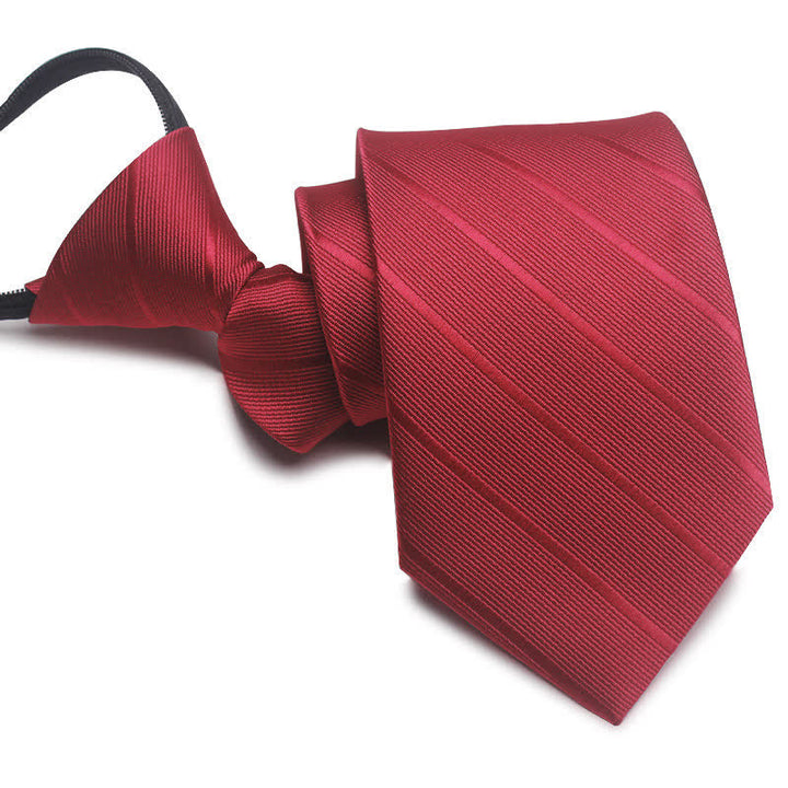 Modernes Herren-Reißverschluss-Krawatte Businessnecktie