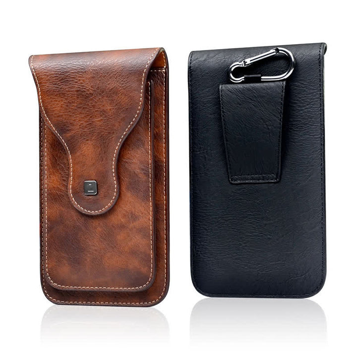 Magnetischer Clip Doppelschicht Handytaschen Gürteltasche - image 12
