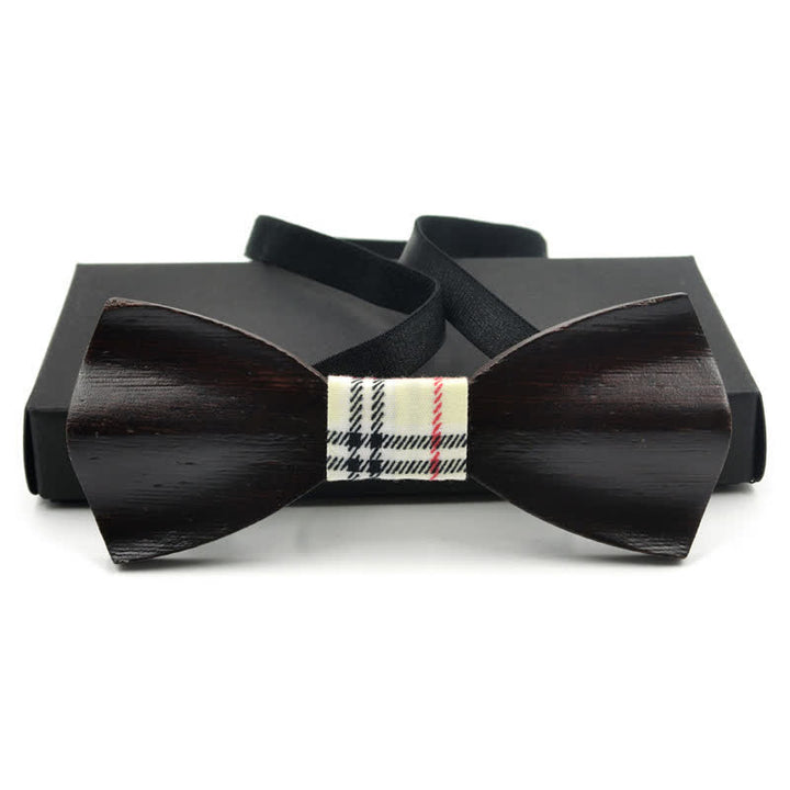 Elegante 3D-gekrümmte Holzfliege für Herren