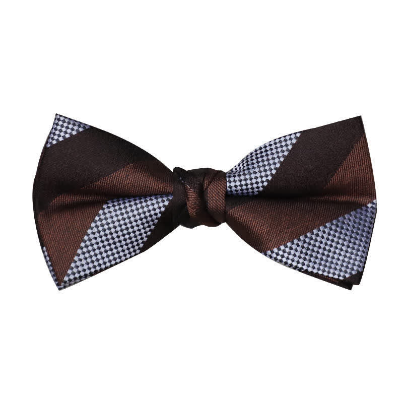 Herren Zarte Vintage Einfarbige Fliege