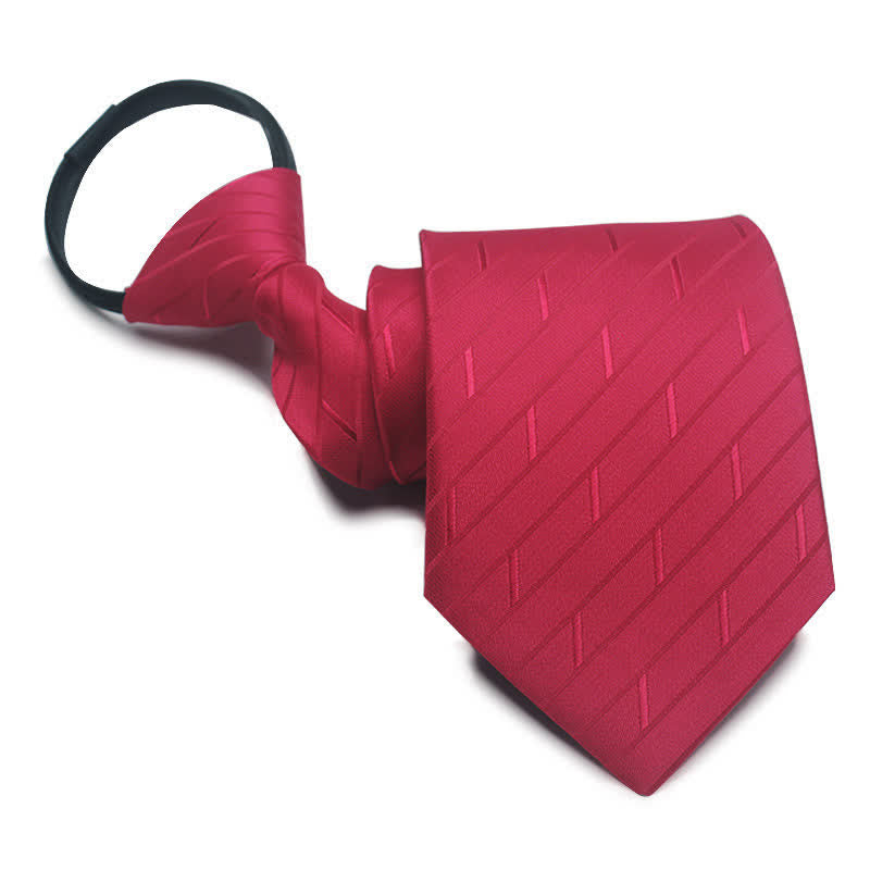 Modernes Herren-Reißverschluss-Krawatte Businessnecktie