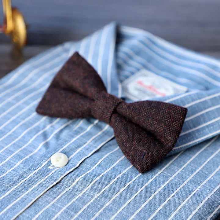 Herren Simple Tweed Wollmischung Fliege