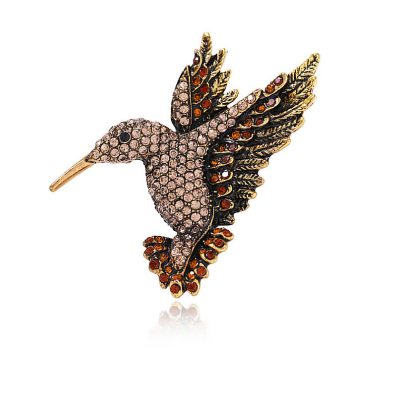 Frauen Kolibri Strassbrosche