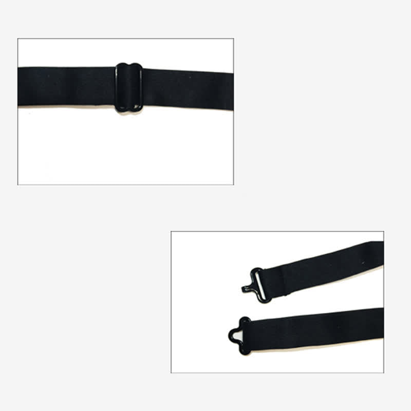 Herren schattierte Einstecktuch Twist Fliege