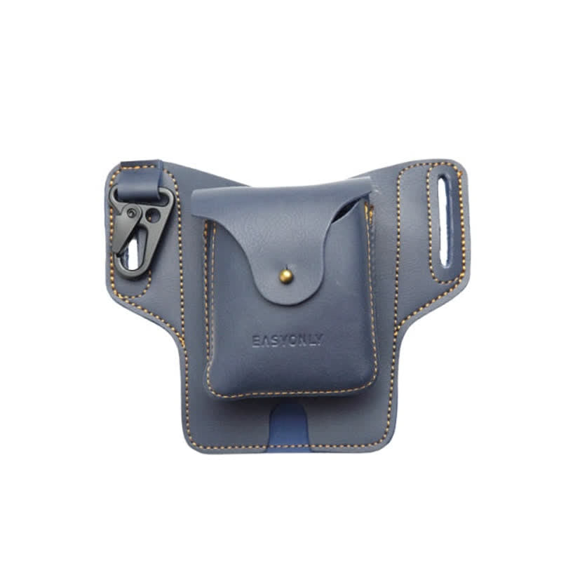 Leder-Gürteltasche mit Handyfach