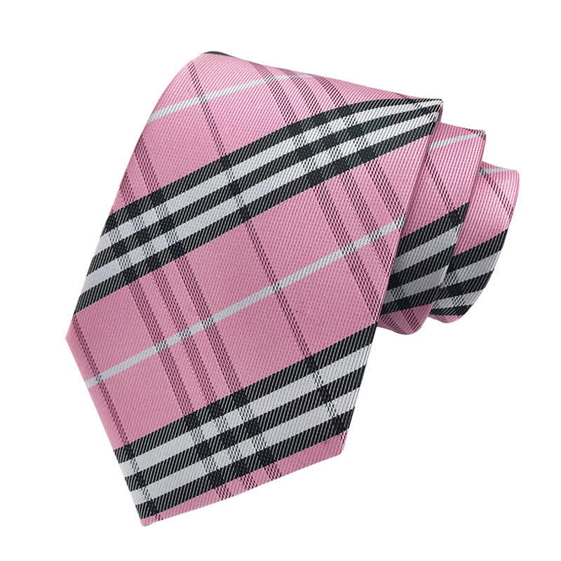 Klassische schottische Krawatte für Männer - Rosa - image 16