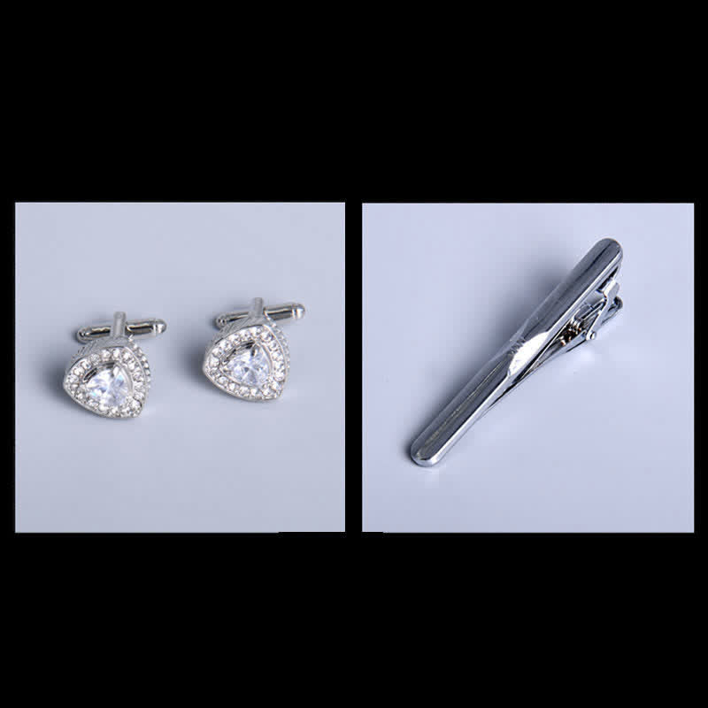 8Stk. ForestGreen&Red Leaves Flower Vogue Necktie Bow Ties Geschenkbox - image 4