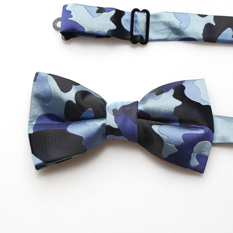 Herren-Fliege mit Wild Camouflage Muster