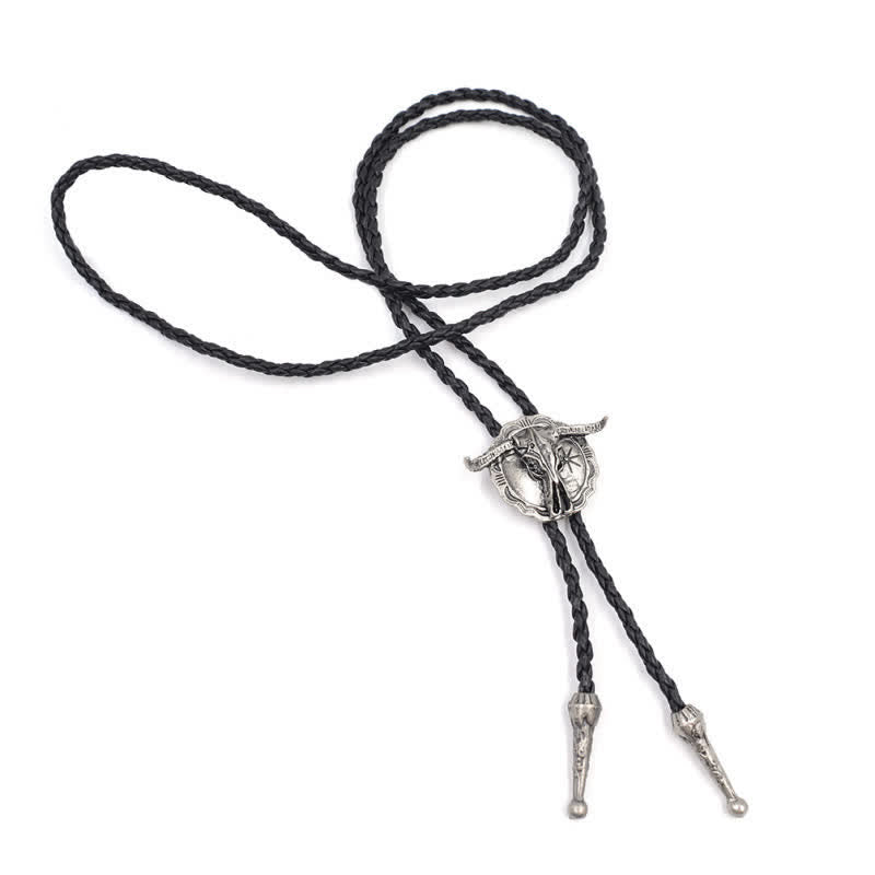 Western Rodeo Stierkopf Bolo-Tie