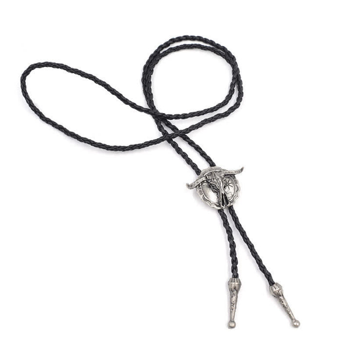 Western Rodeo Stierkopf Bolo-Tie