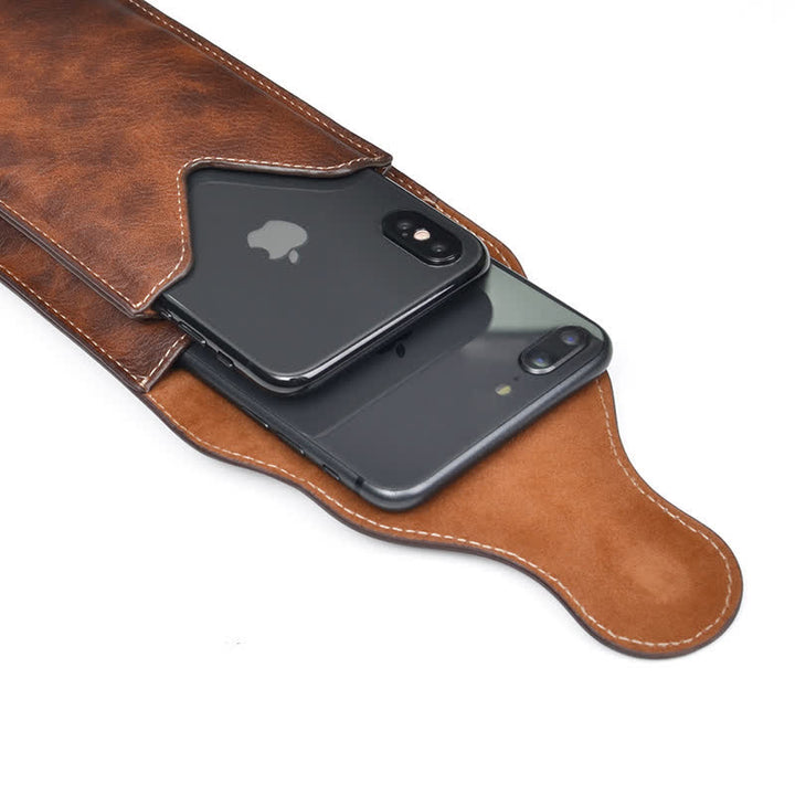 Magnetischer Clip Doppelschicht Handytaschen Gürteltasche - image 9