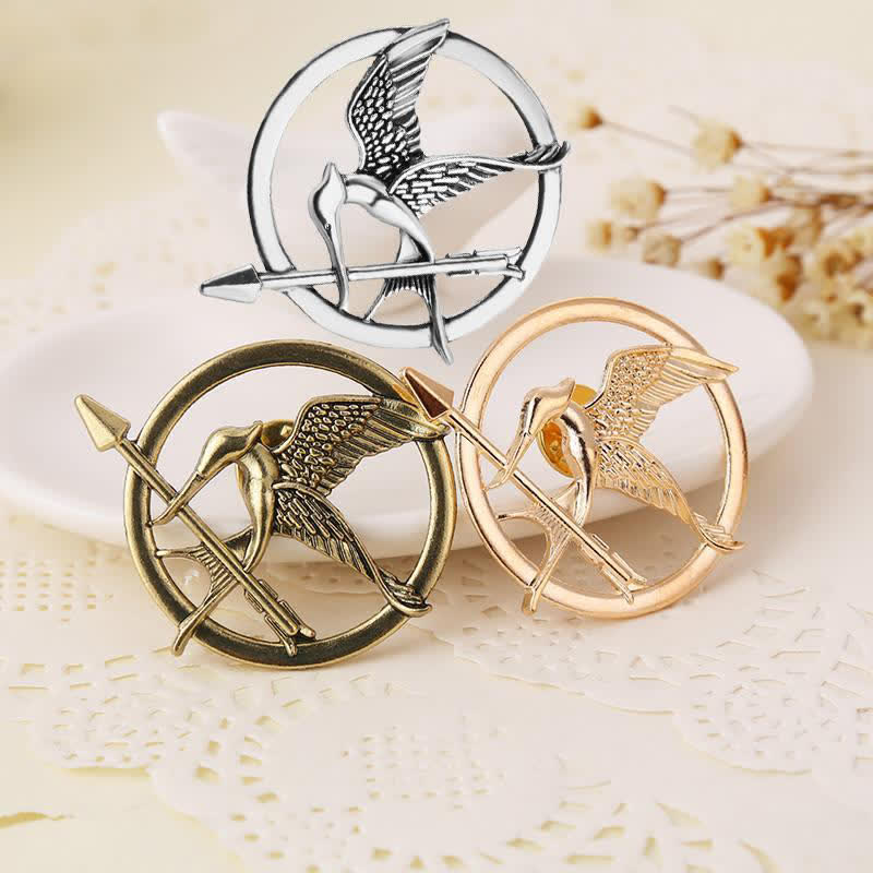 Herren Hunger Games Spottdrossel Brosche