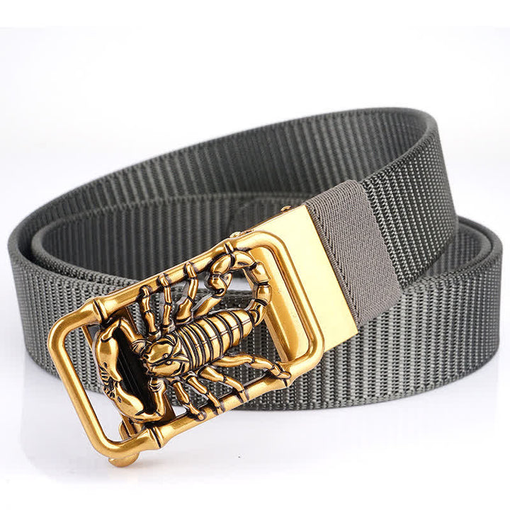 Herren King Scorpion Einfaches Nylon Gürtel