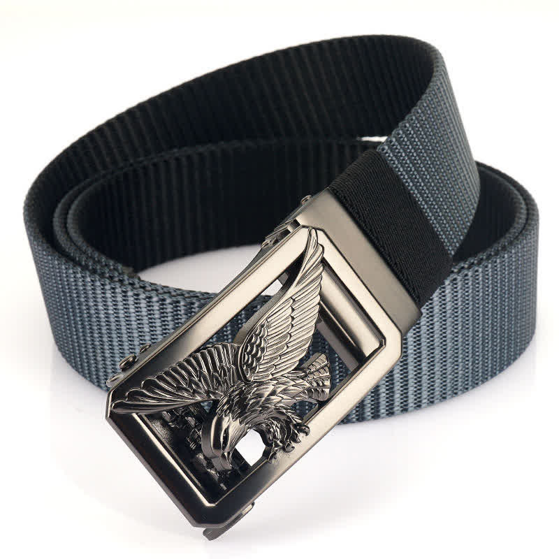 Herren Soaring Hawk Eagle Beidseitiger Nylon-Gürtel