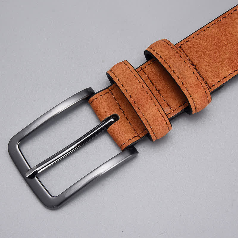 Männer Robust Matt PU Ledergürtel