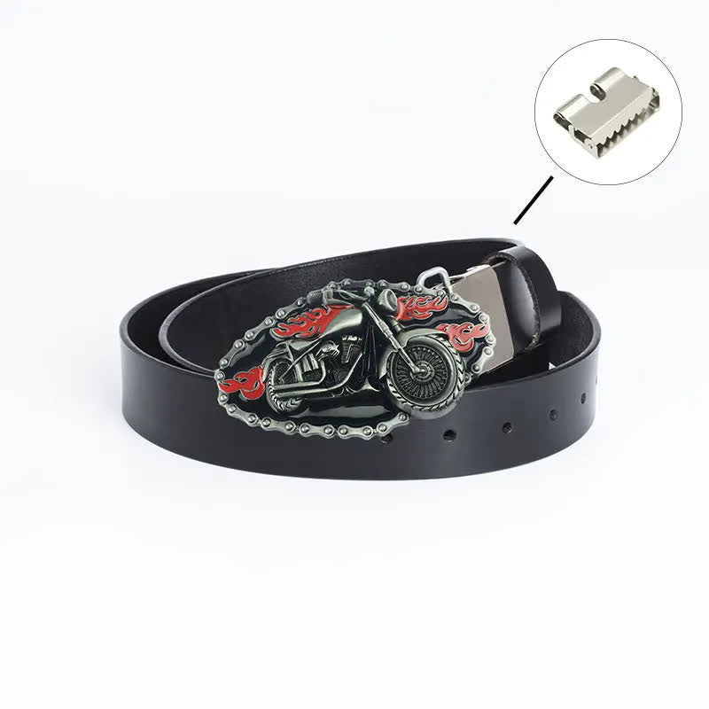 Punk-Motorrad-Leder Gürtel für Männer