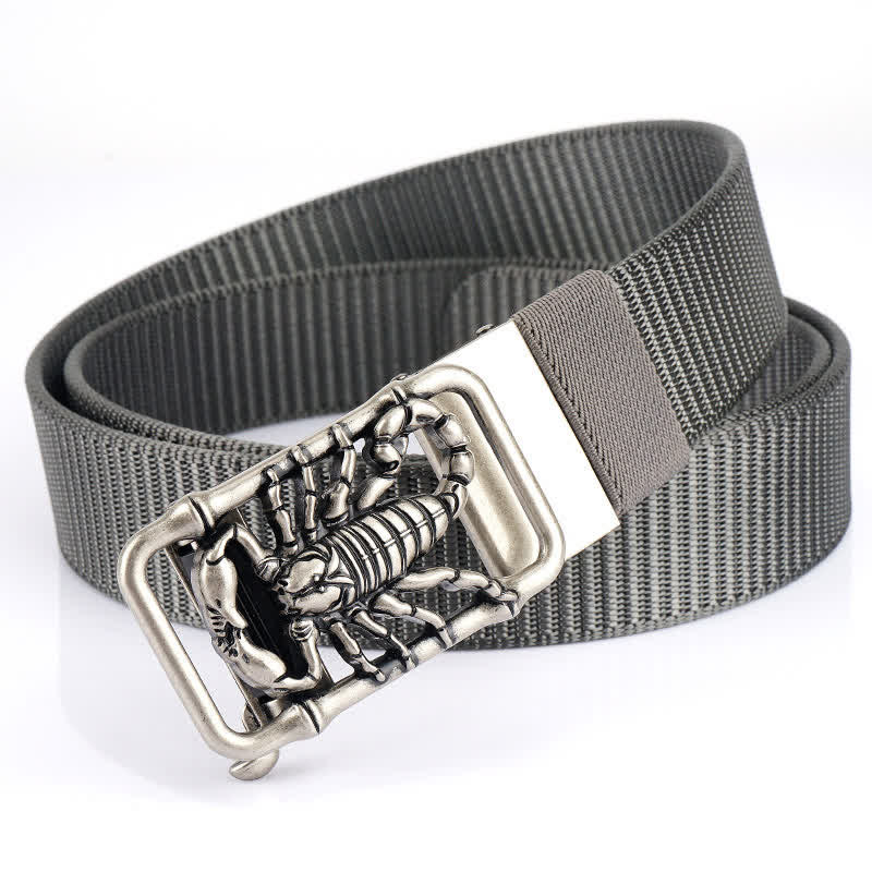 Herren King Scorpion Einfaches Nylon Gürtel