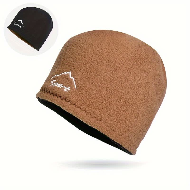 Winddicht Polar Fleece Wendemütze Warmer Hut