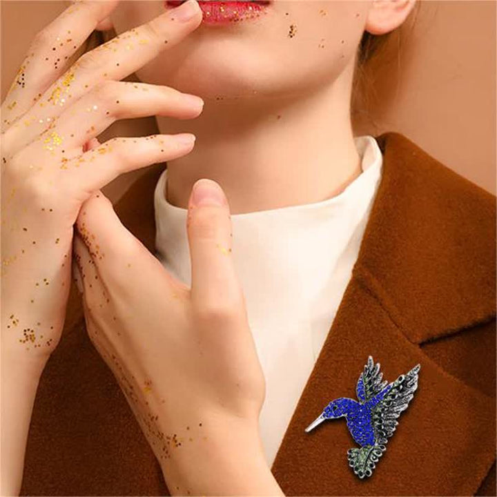 Frauen Kolibri Strassbrosche