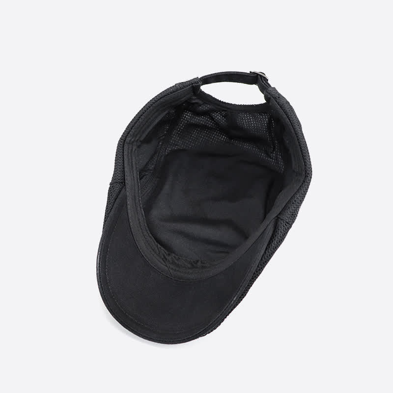 Stilvolle, atmungsaktive Sport-Barettkappe mit Netz - image 3