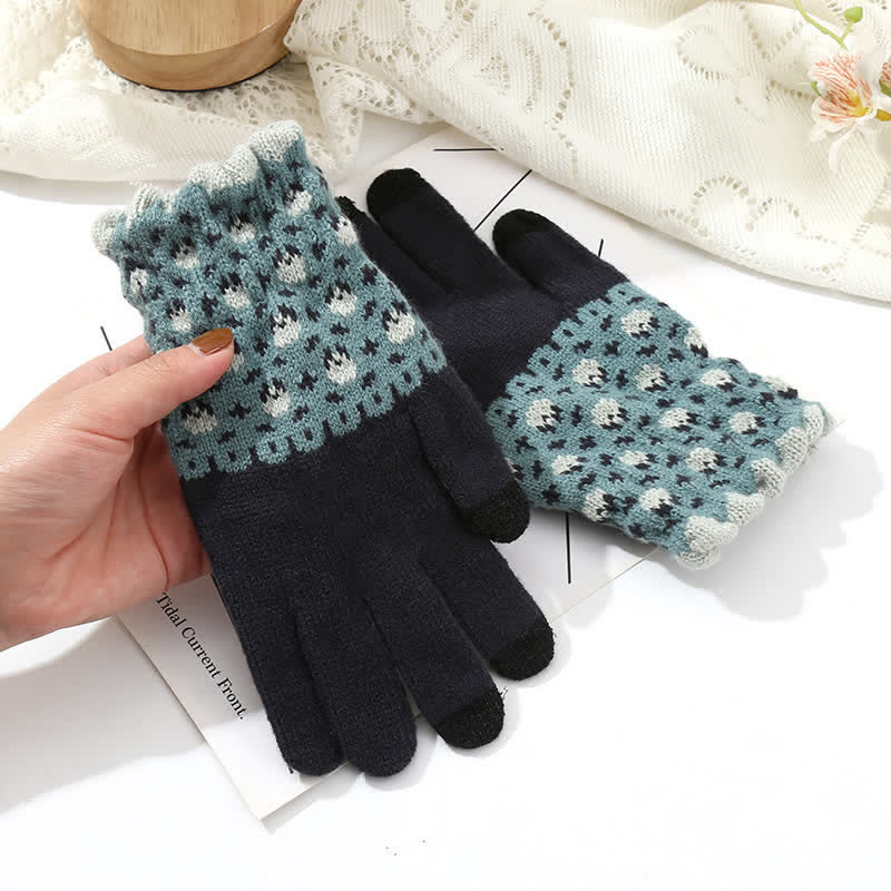 Damen-Gartenhandschuhe mit vollem Finger und Touchscreen-Funktion