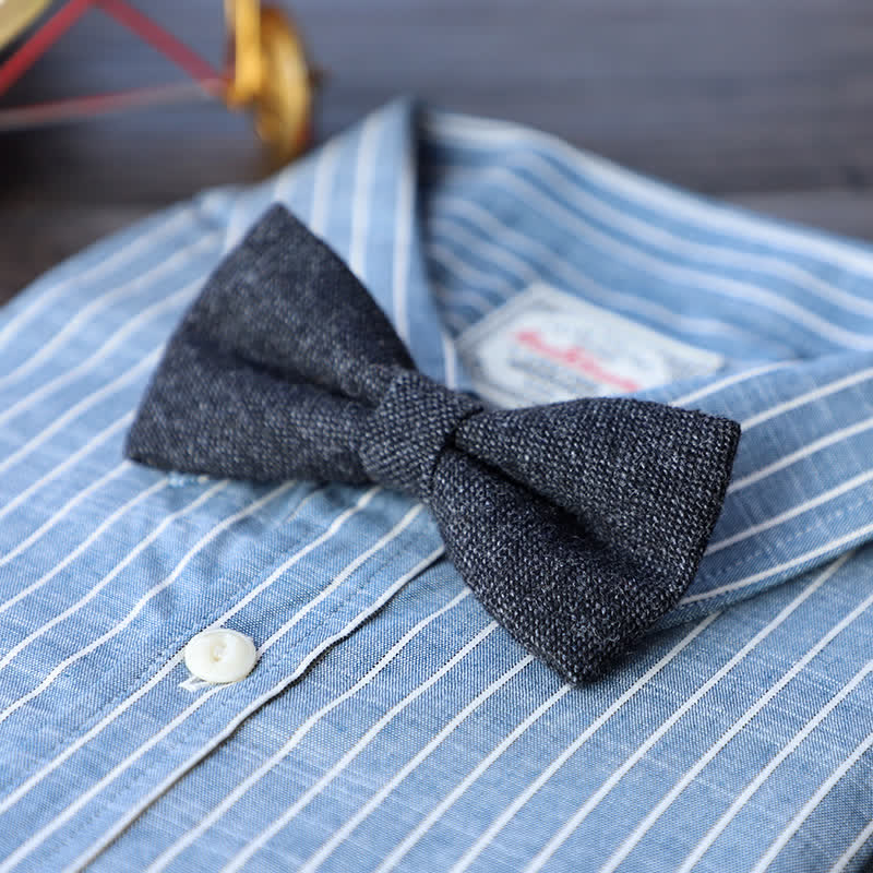 Herren Simple Tweed Wollmischung Fliege